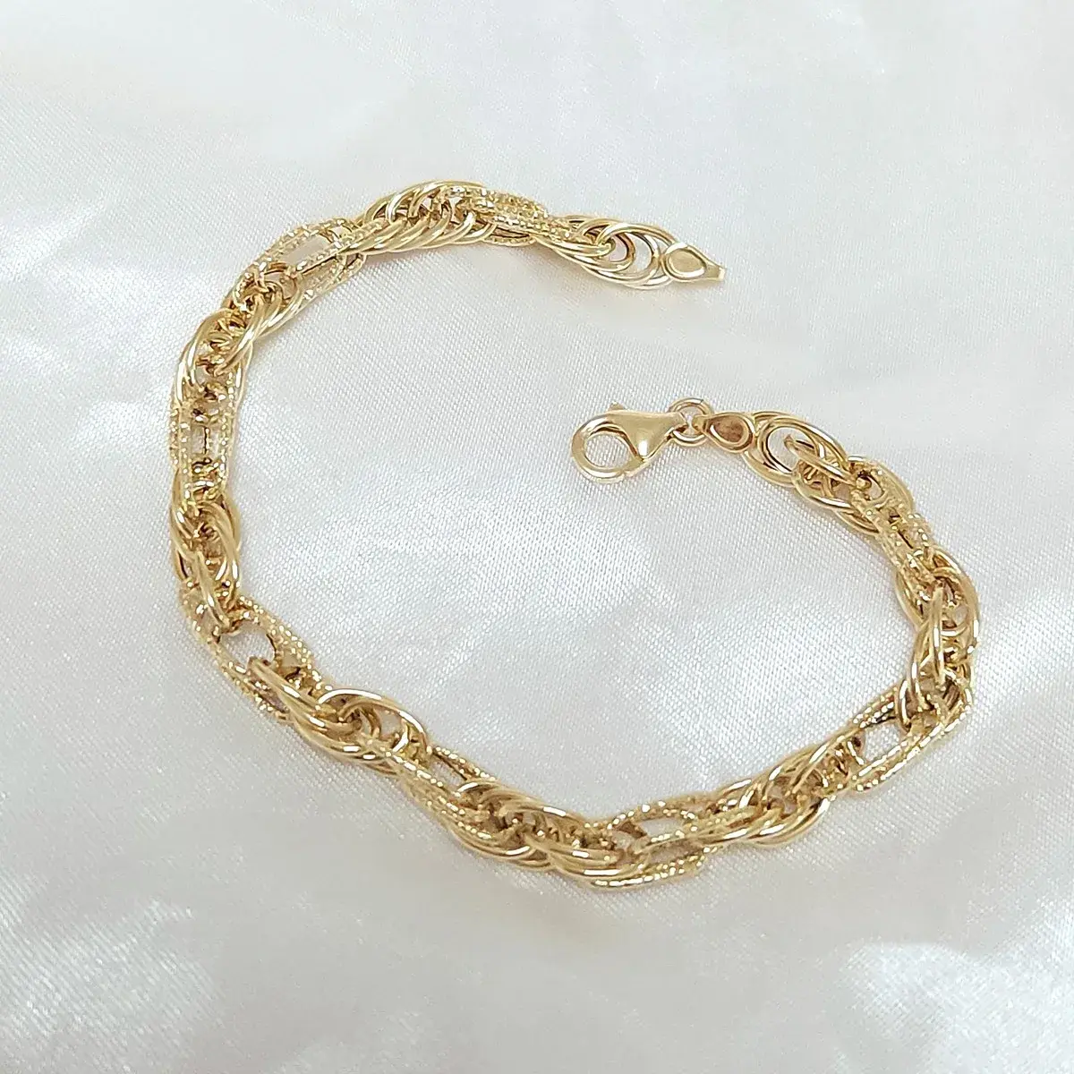 Double Rope Link Bracelet