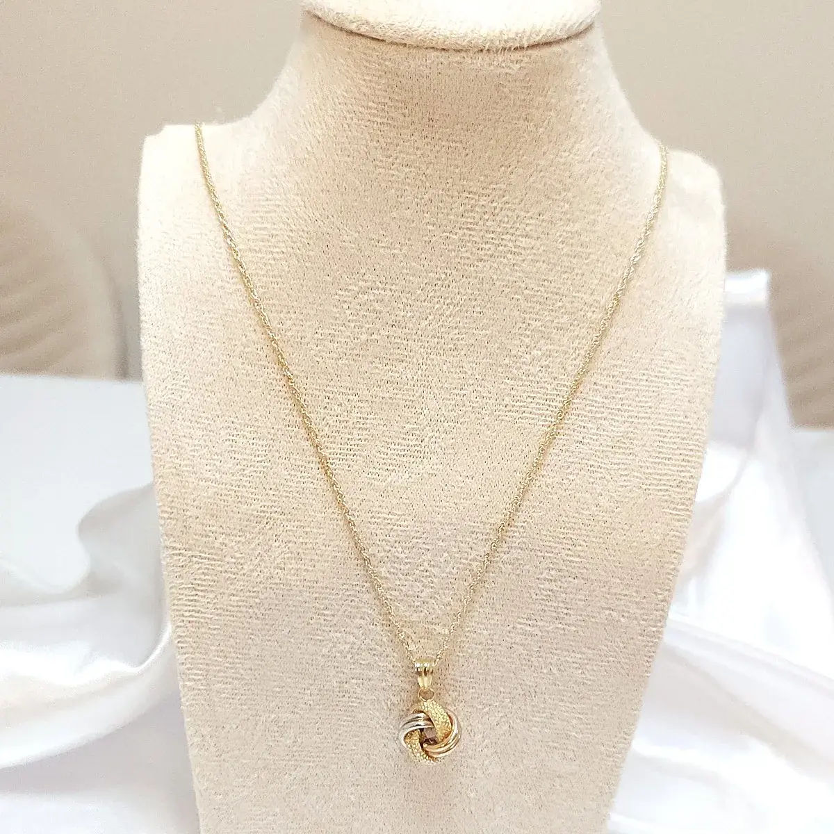 Love Knot Pendant Necklace