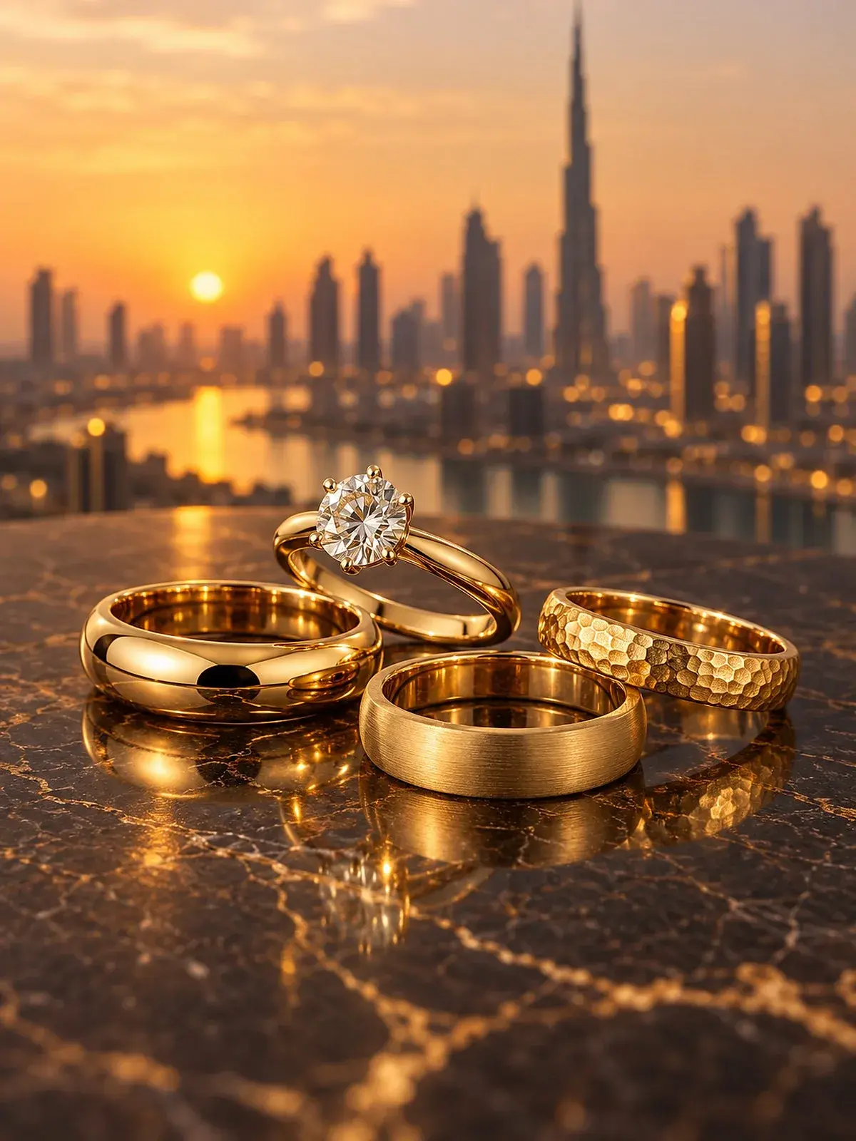 18K Gold Rings