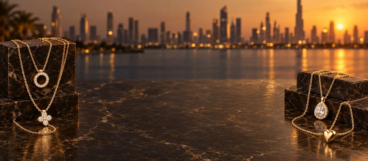Real 18K Gold, Made to Shine — Dubai Gold Jewellery