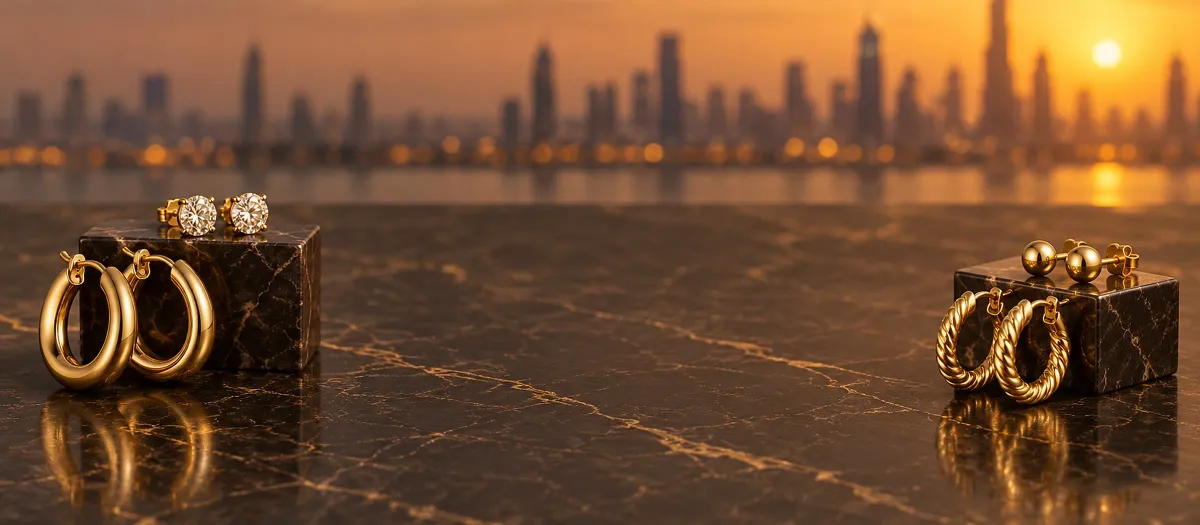Hoops for Every Day — Dubai Gold Jewellery